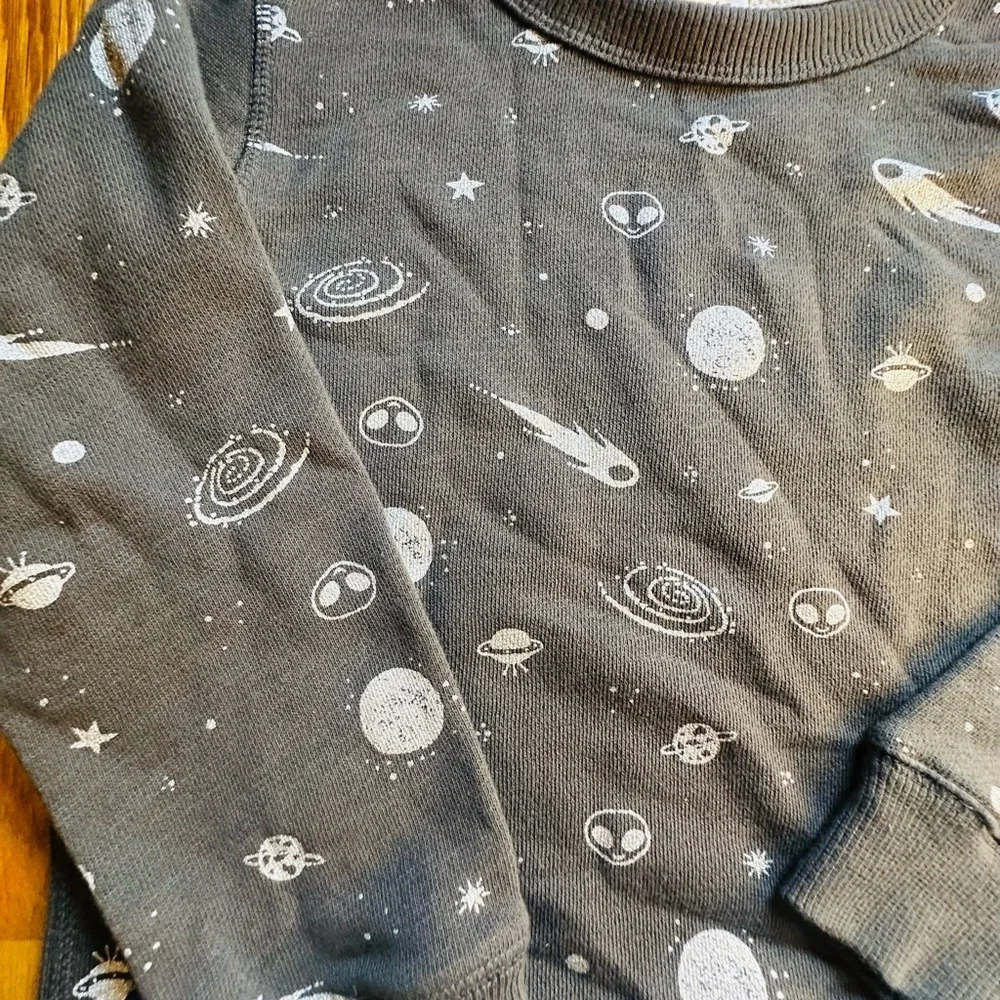 Carter's Gray Space Adventure Sweatshirt NWT
